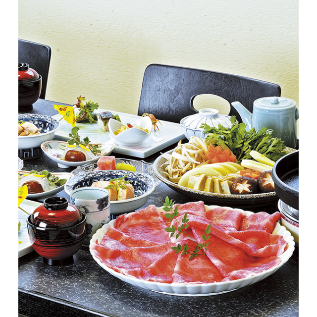【神奈川県】御成町 石川 2名様 黒毛和牛A5等級しゃぶしゃぶコース