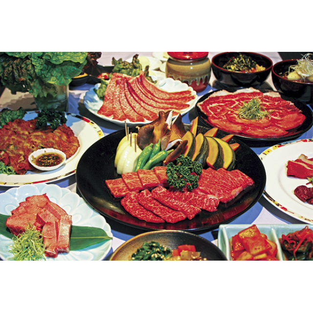 【大阪府】焼肉・しゃぶしゃぶ たちばな2名様 プレミアム神戸牛コース