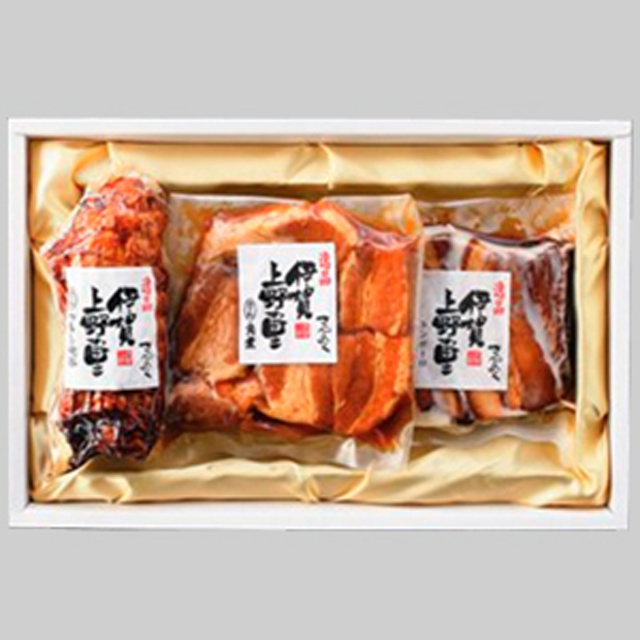 伊賀上野の里つるし焼豚&角煮詰合せ