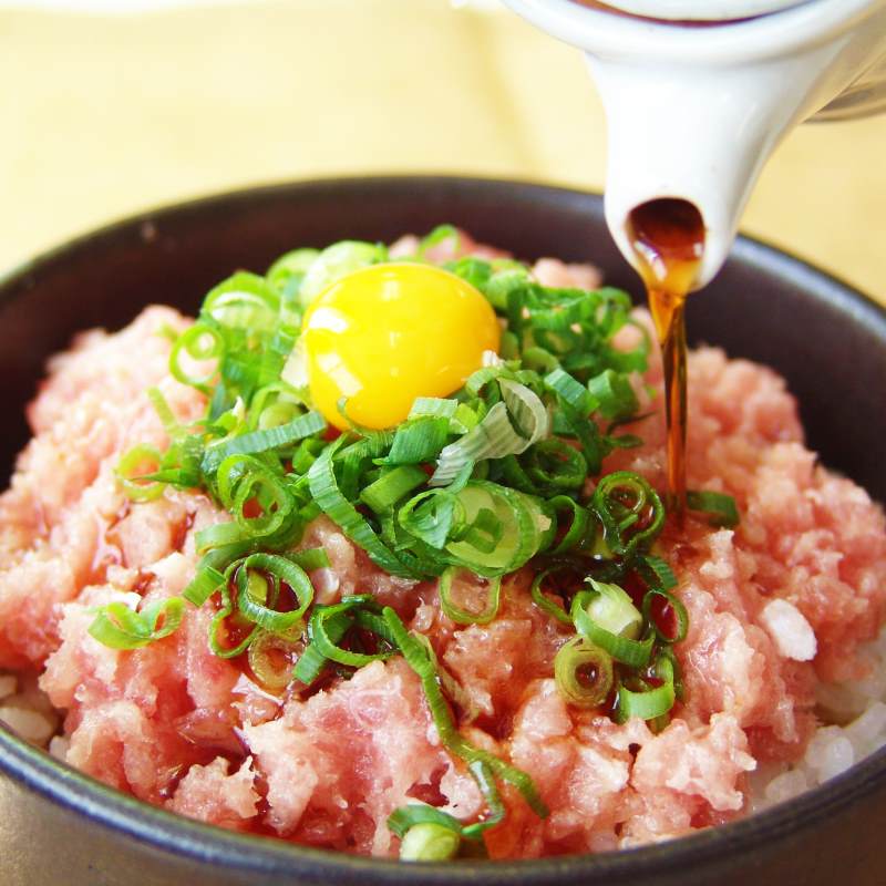 静岡 「石原水産」 簡単調理 ねぎとろ丼の具4食セット