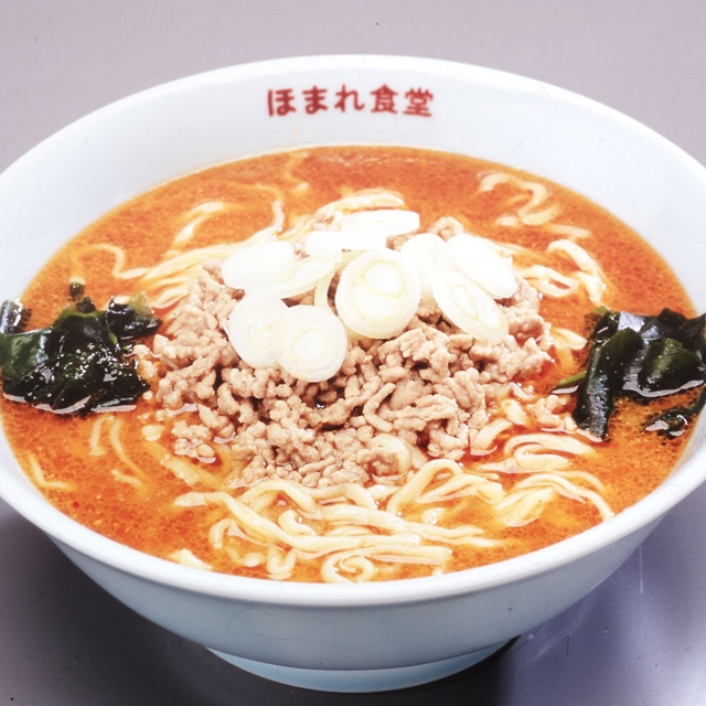 喜多方「ほまれ食堂」担々麺