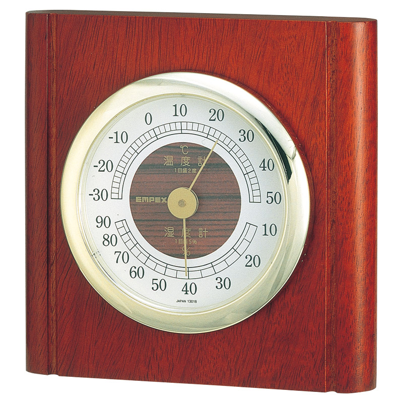 エンペックスルームガイド温･湿度計