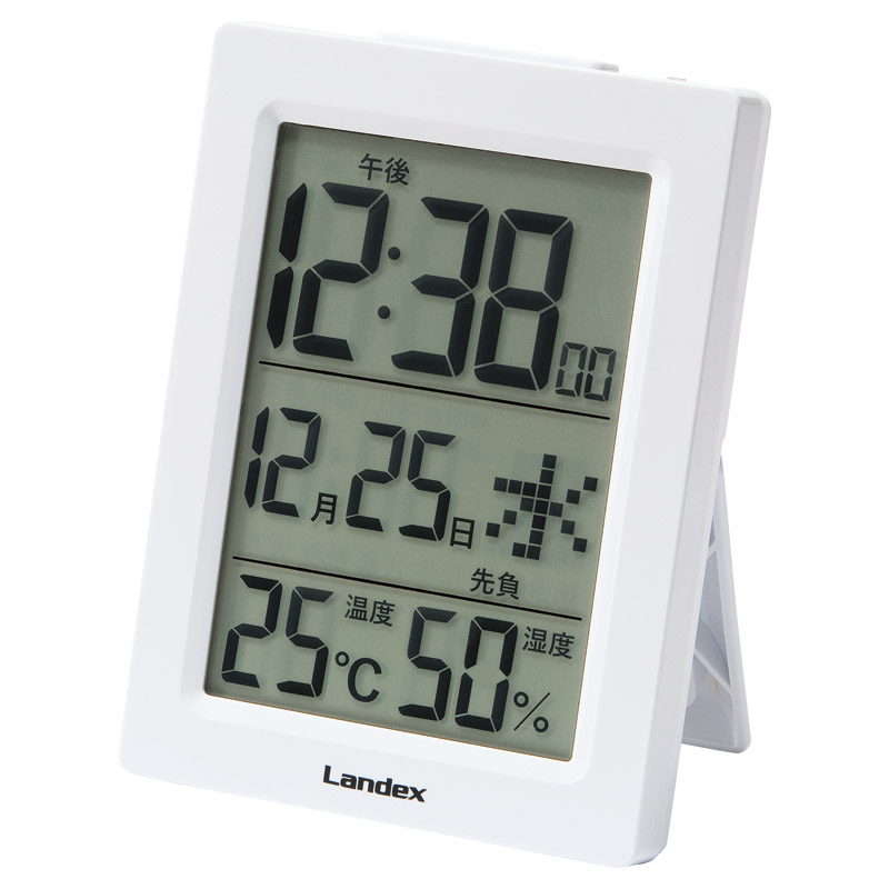 温湿度表示デジタル時計