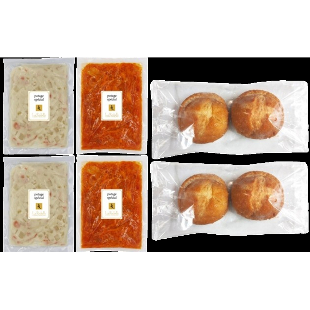 東京 「ラ・ロシェル監修」 ブレッドボウル2種セットのスープシチュー