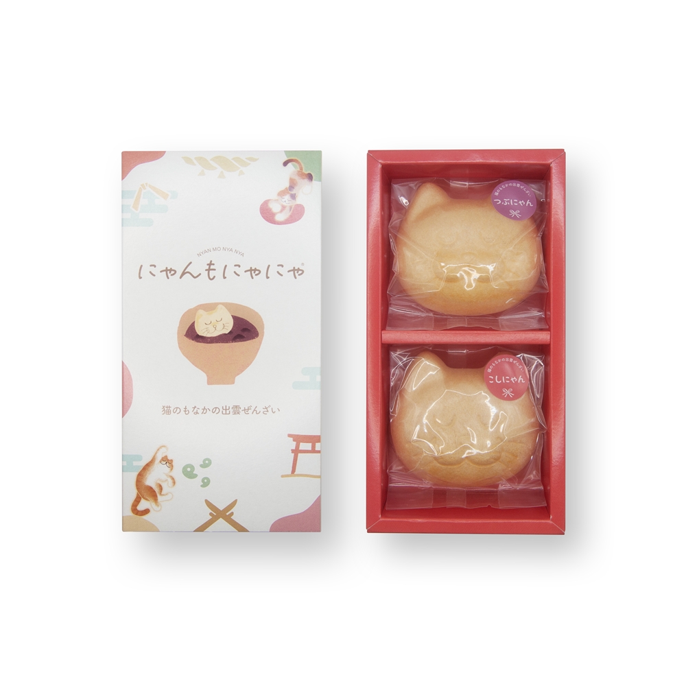 島根　小西本店 「にゃんもにゃにゃ」猫のもなかのお味噌汁