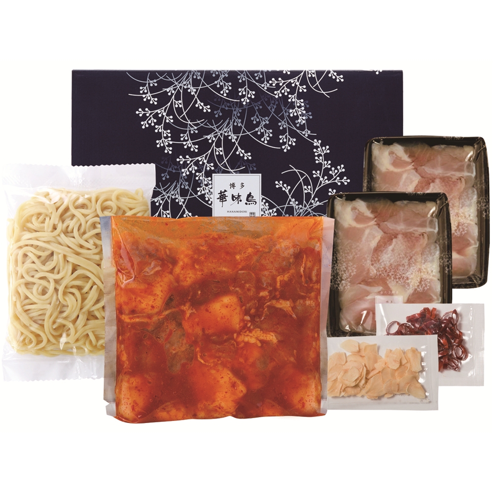 福岡 「博多華味鳥」 もつ鉄板セット