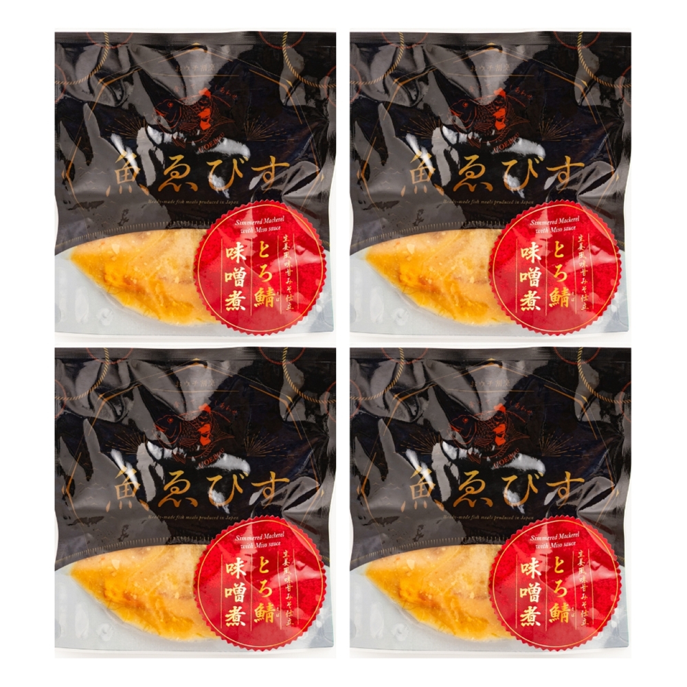 「魚匠えびす」 生姜風味甘みそ仕立てのとろ鯖味噌煮