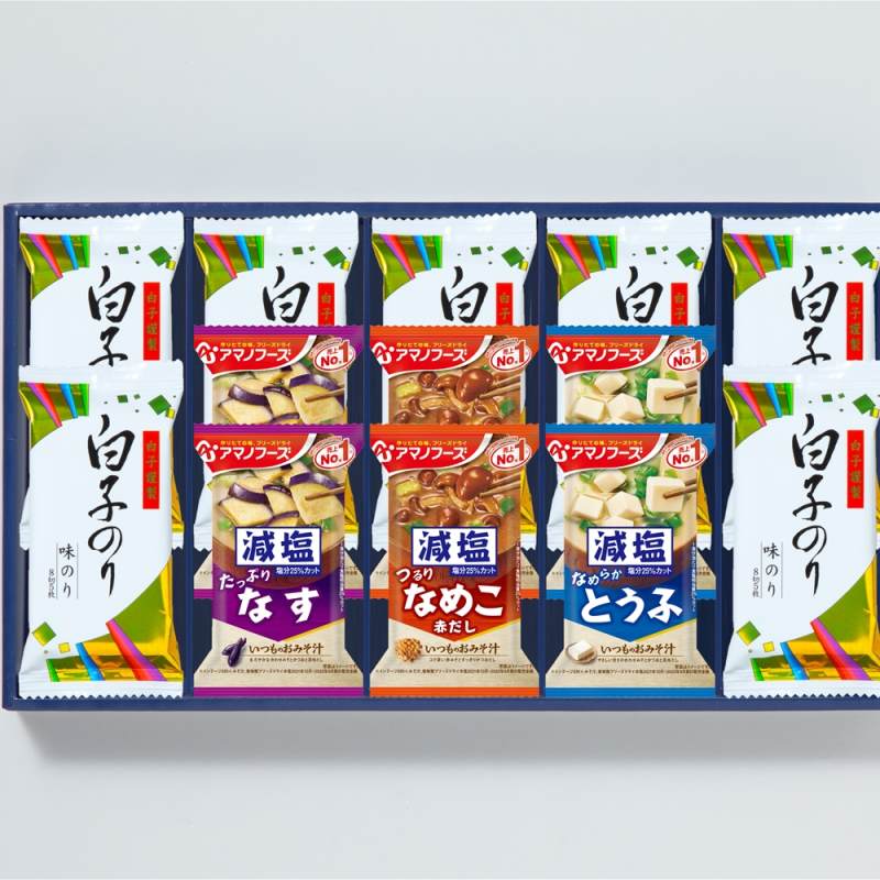 味之庵　アマノフーズ＆白子のり