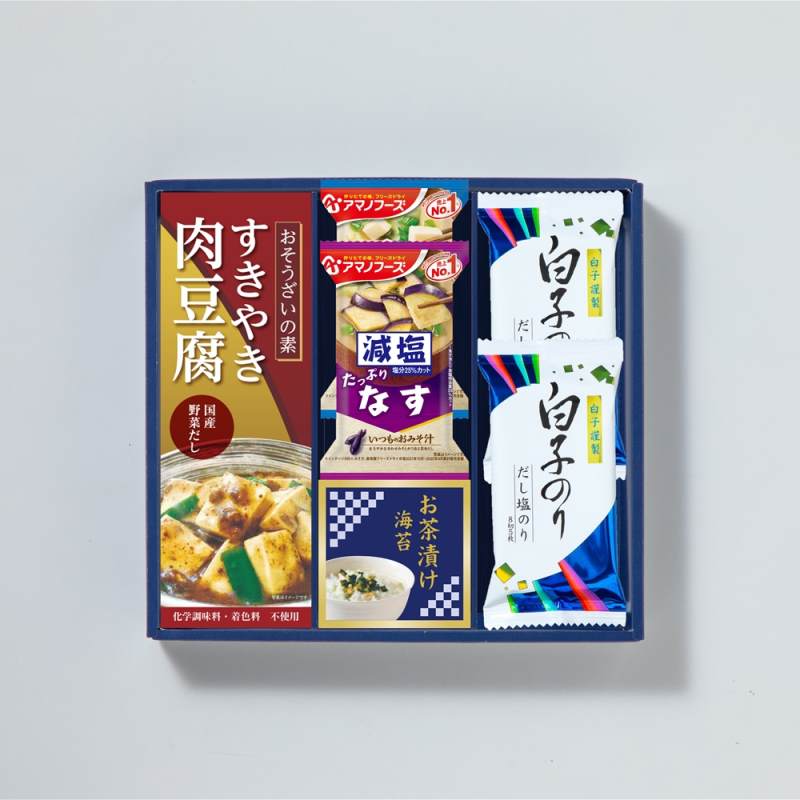 味之庵　キッコーマン＆アマノフーズ＆白子のり