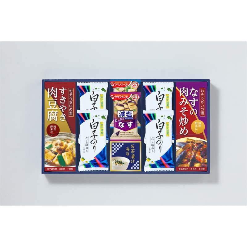 味之庵　キッコーマン＆アマノフーズ＆白子のり