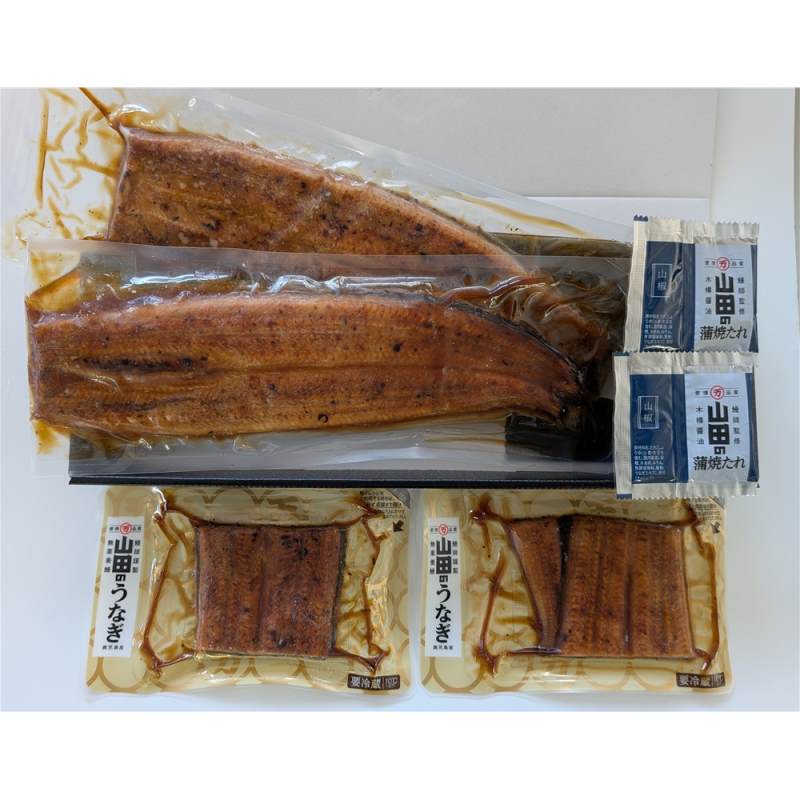 鹿児島県産　鰻蒲焼2尾・1食カット2袋入