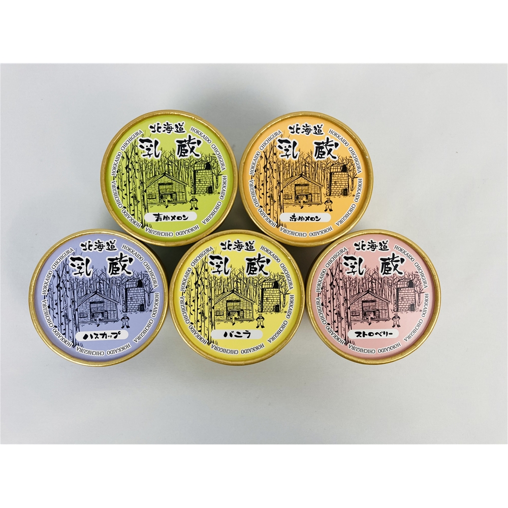 北海道 「乳蔵」 アイスクリーム5個セット