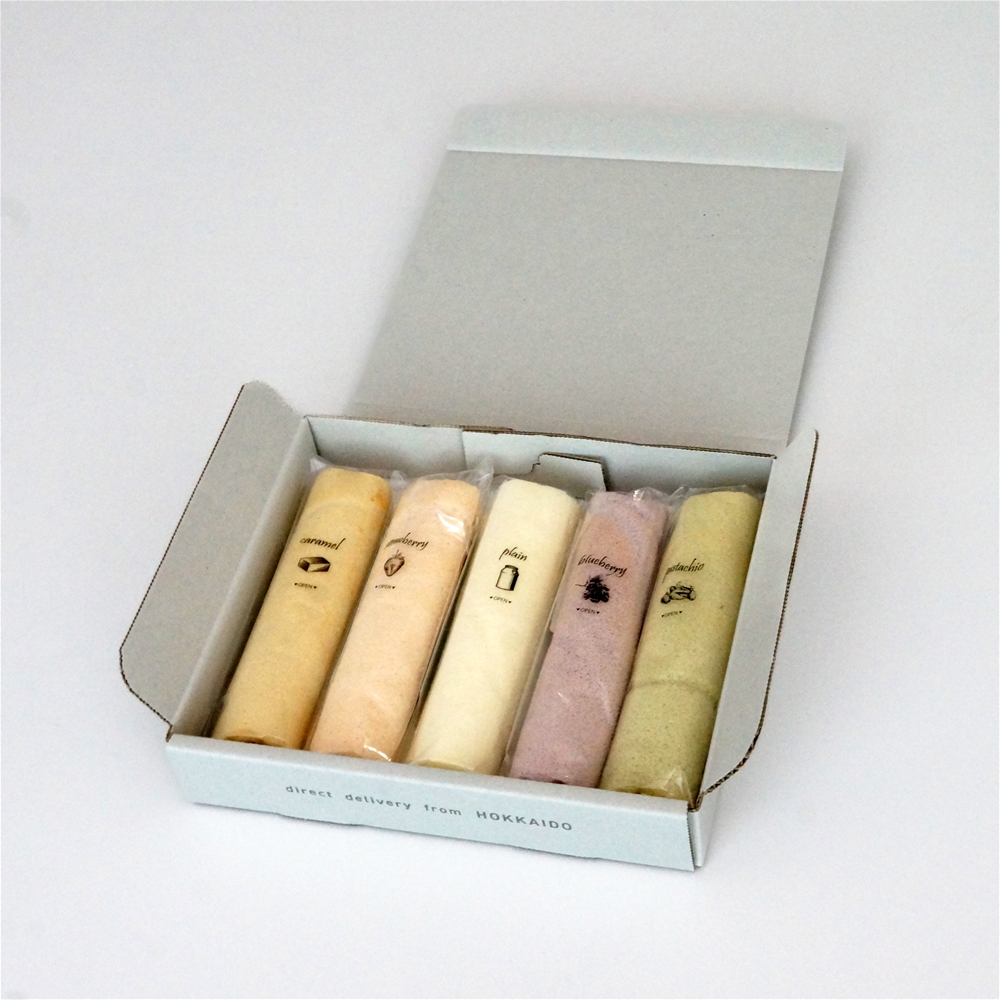 北海道 5種のふわふわスティックロールケーキ