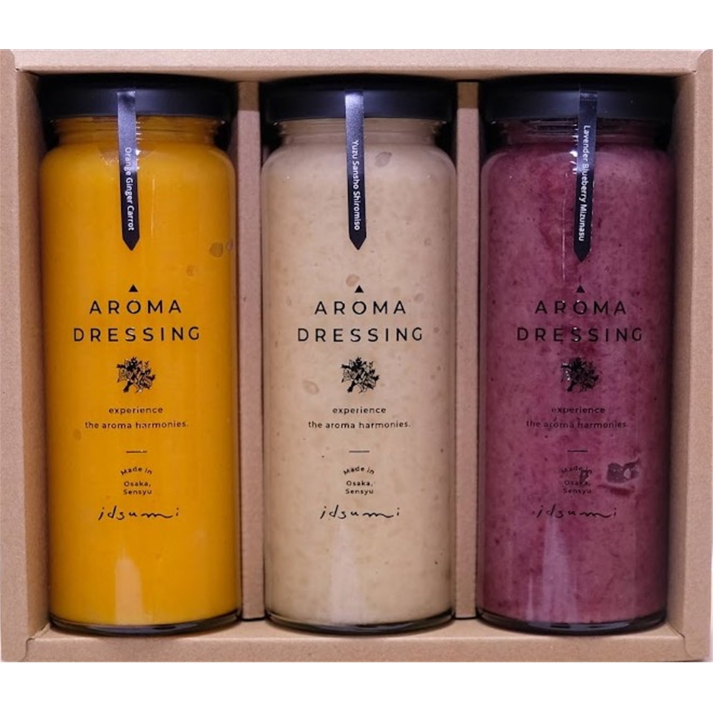 大阪 「idsumiピクルス」 アロマドレッシング 3本セット