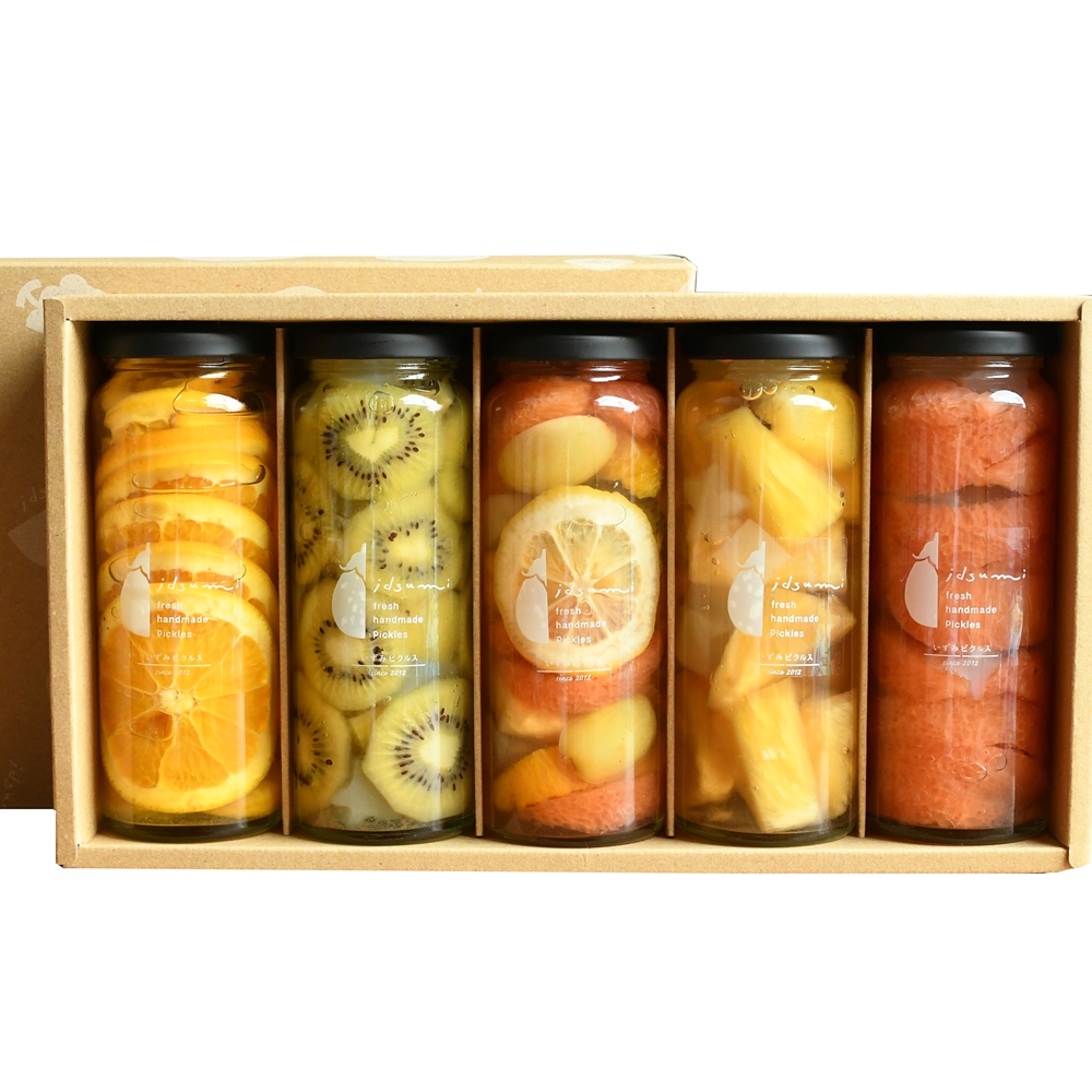 大阪 「idsumiピクルス」 フルーツコンポート5本セット