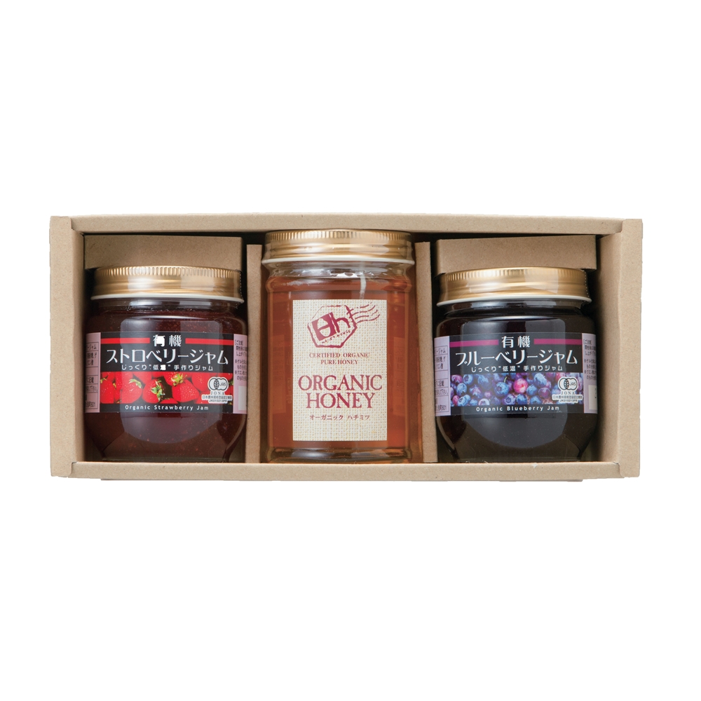 大阪 「久保養蜂園」 オーガニック蜂蜜ジャムセット