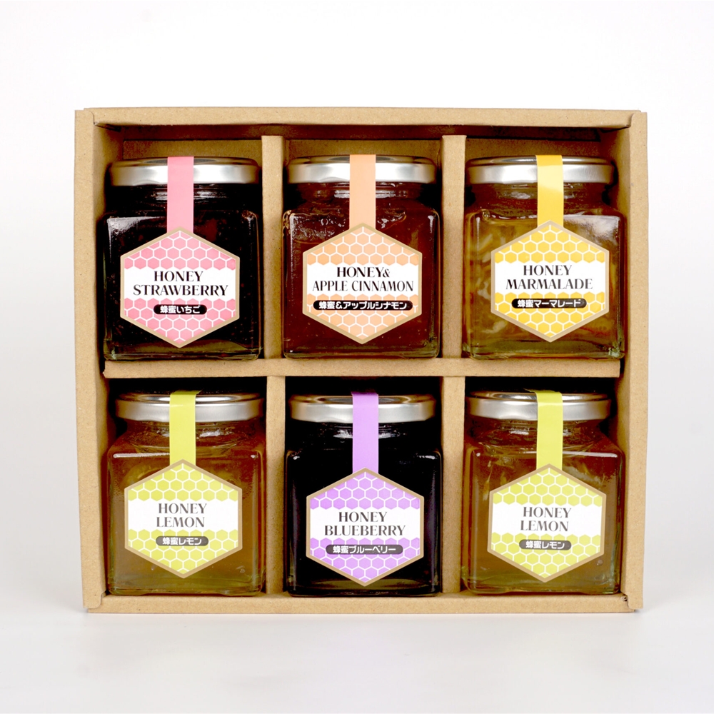 大阪 「久保養蜂園」 キューブハニージャムセット
