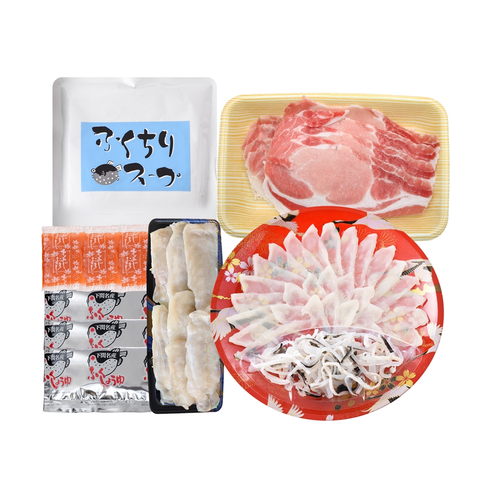 山口 「関とら本店」 海と丘の豚しゃぶ食べ比べ