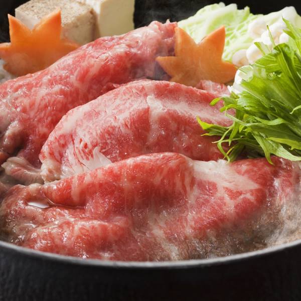 松阪牛すき焼き肉&今半割下セット
