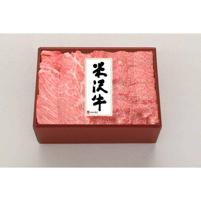 山形 創業大正12年 「米沢牛黄木」 米沢牛焼肉用