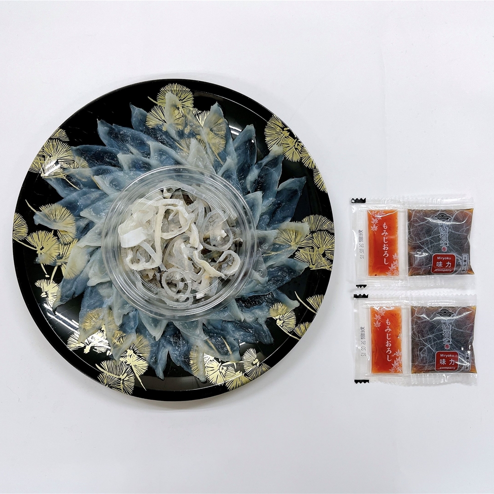 山口 「山賀」 トラフグ刺身セット