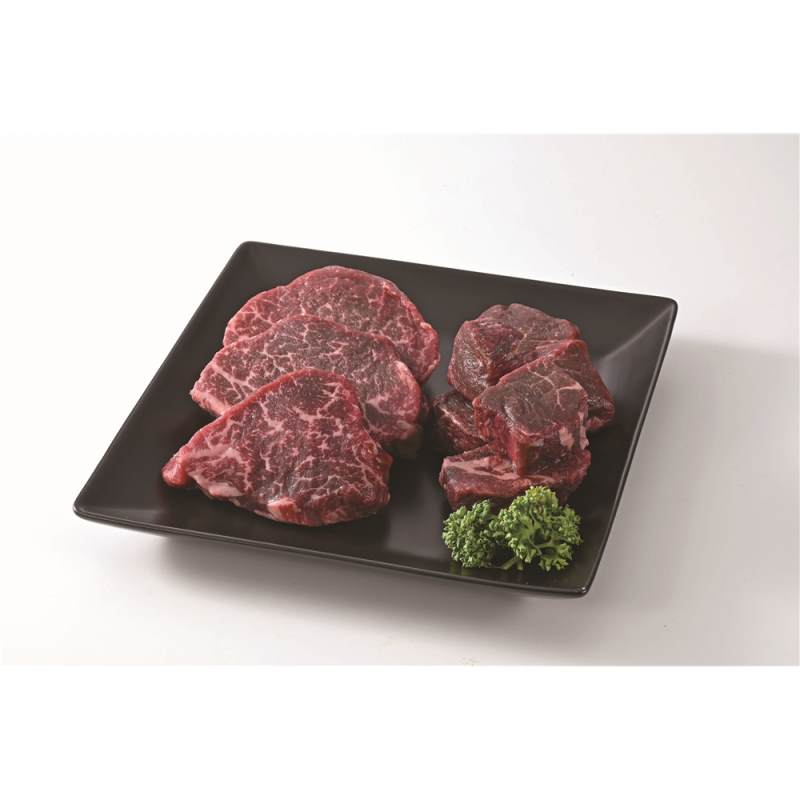 十勝ハーブ牛 ヒレステーキセット　500g