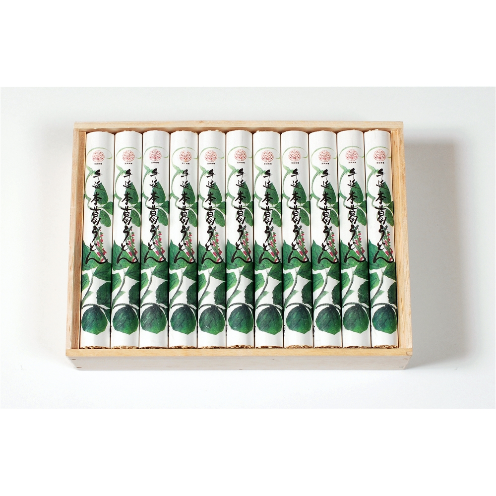 奈良 「坂利製麺所」 手延べ葛うどん