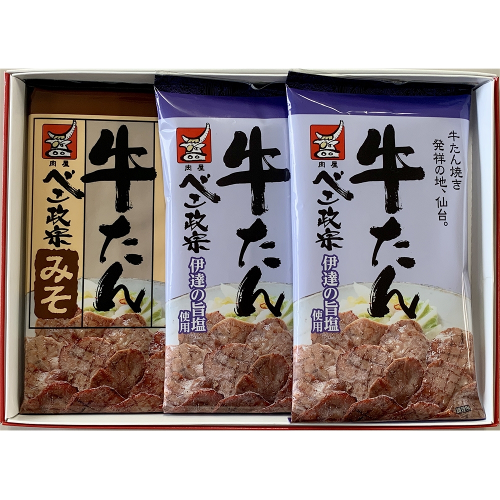 宮城 「べこ政宗」 牛たんギフトセット