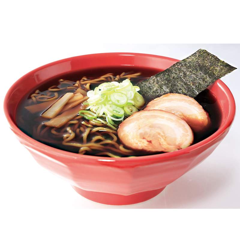富山ブラックラーメン「いろは」醤油味　乾麺16食
