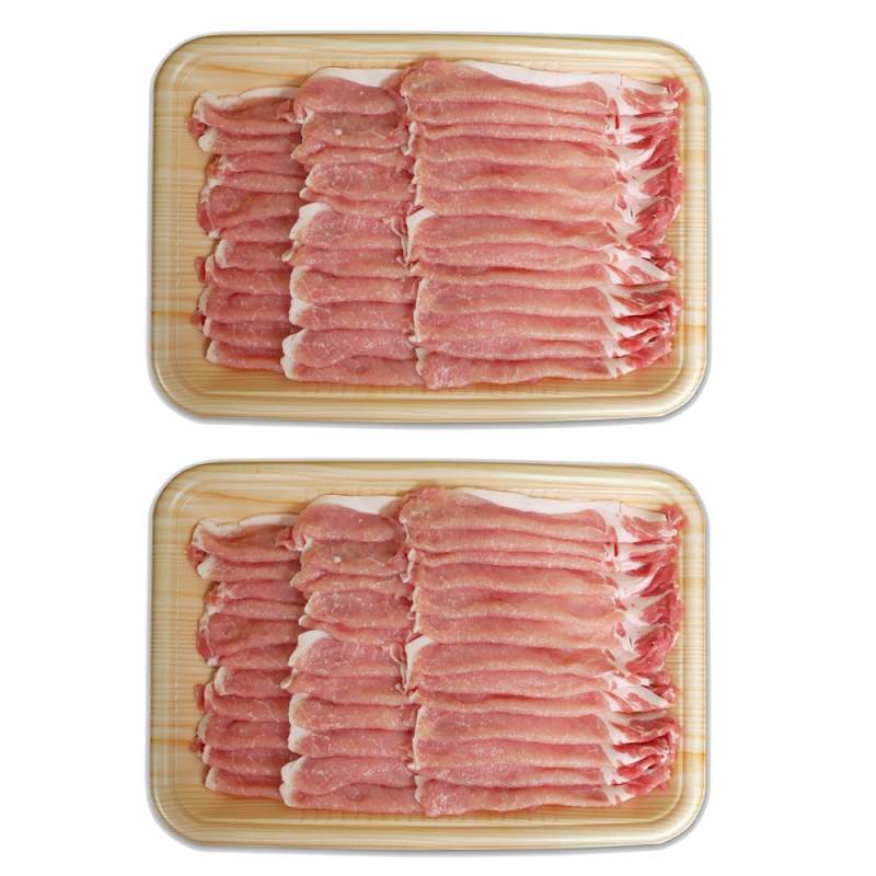 岐阜 ボーノポーク岐阜 ロースしゃぶしゃぶ1.2kg