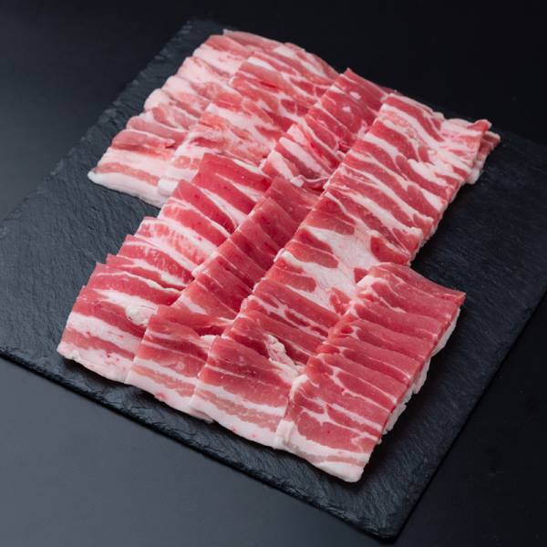 山形県食肉公社認定 山形豚 バラ焼肉(800g)