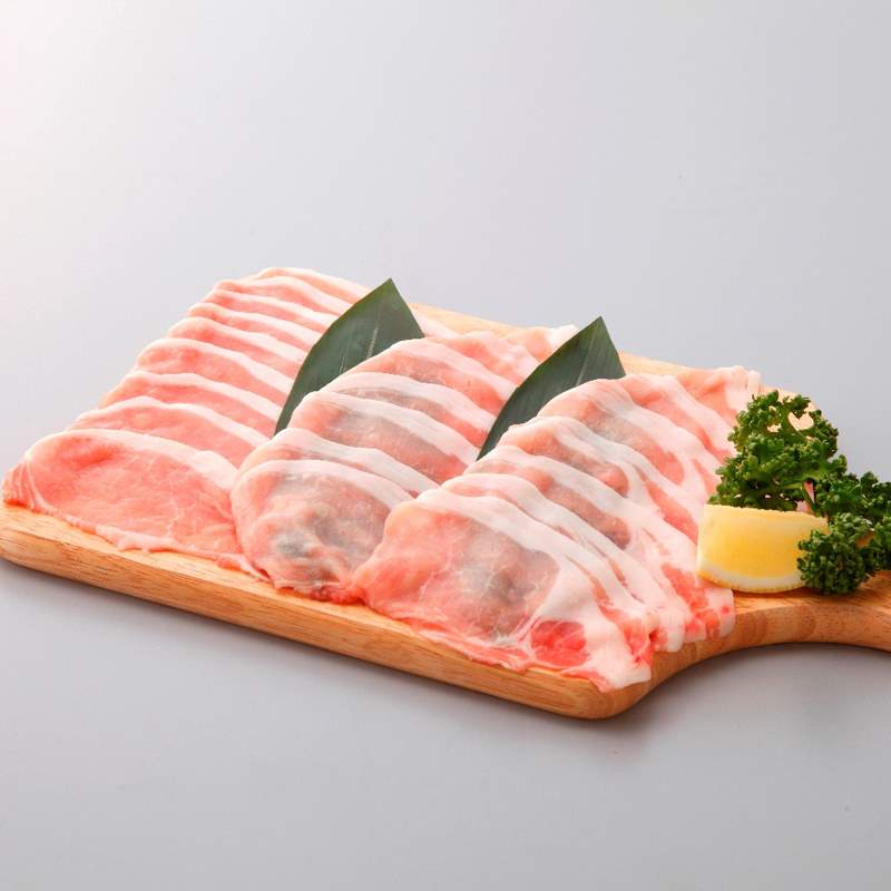 山形県食肉公社認定 山形豚 しゃぶしゃぶ用(800g)
