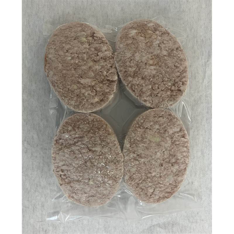 鹿児島県産黒豚×黒毛和牛のハンバーグ(4個)