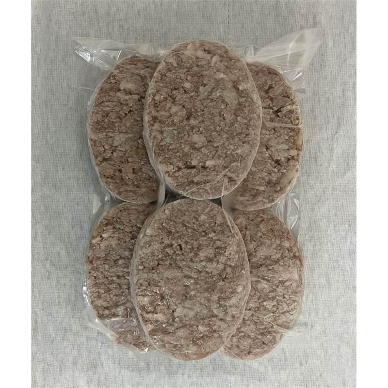 鹿児島県産黒豚×黒毛和牛のハンバーグ(6個)