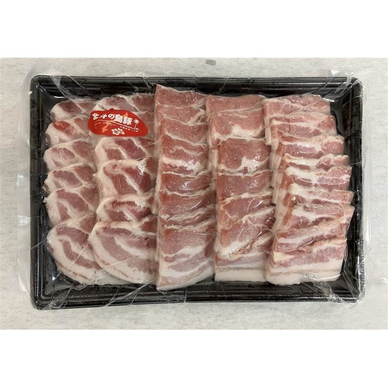 沖縄　北斗の島豚バラ焼肉(500ｇ)