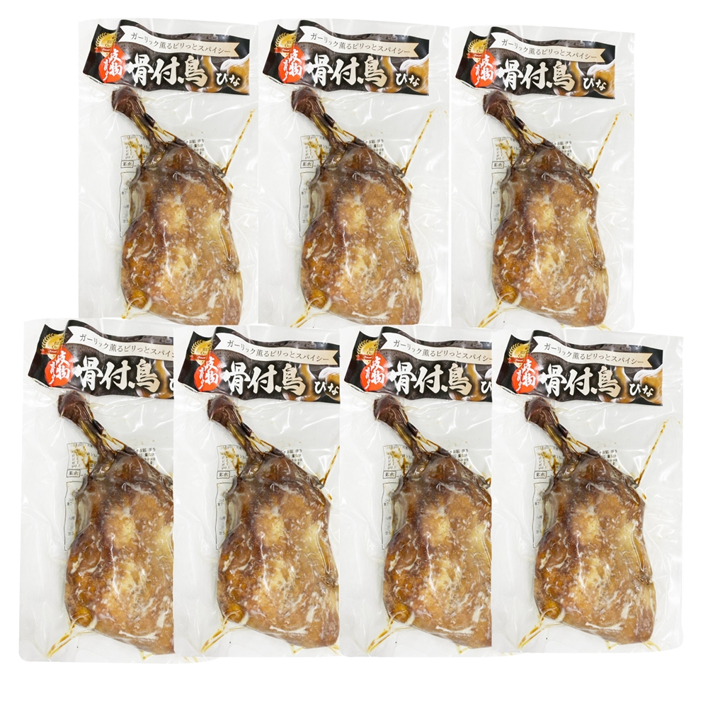 香川　讃岐名物 スパイシー骨付き若鶏 7本セット