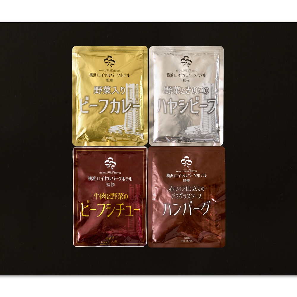 神奈川 「横浜ロイヤルパークホテル」監修 4種のグルメセット