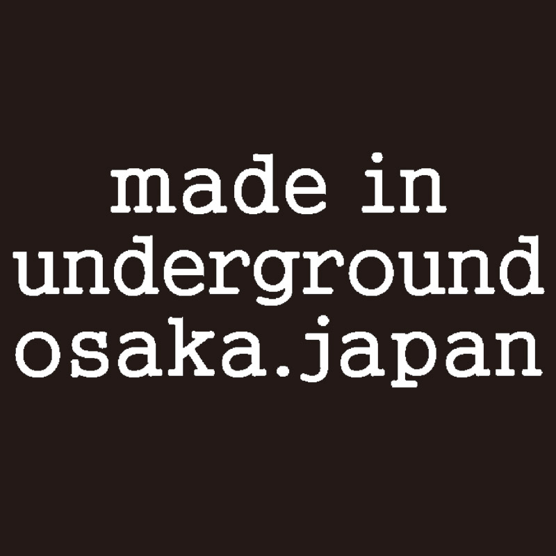 made　in　underground　osaka．japanオイルヌメ革パスケース