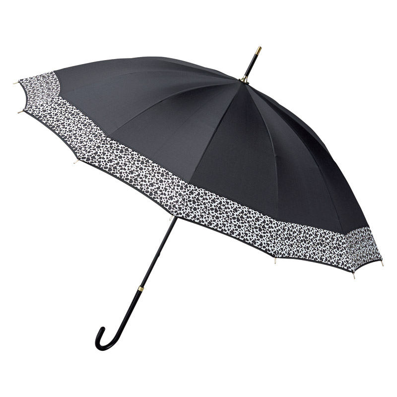 トゥジュールアンサンブル晴雨兼用遮光12本骨長傘