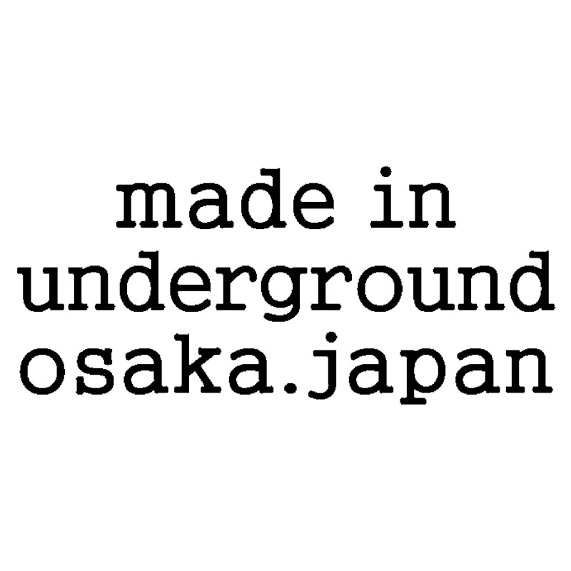 made　in　underground　osaka．japanボディーバッグ
