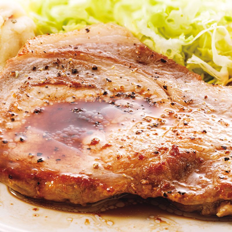 氷温R熟成肉 国産もち豚しゃぶしゃぶ&ステーキセット