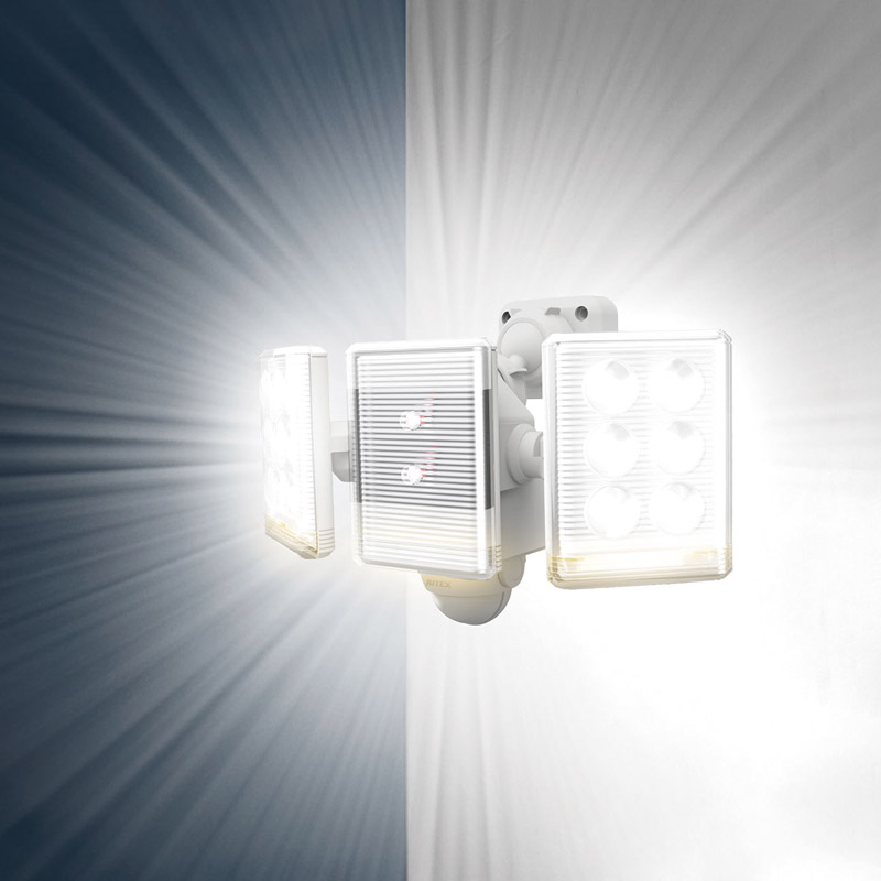 9W×2灯LEDセンサーライト(リモコン付)