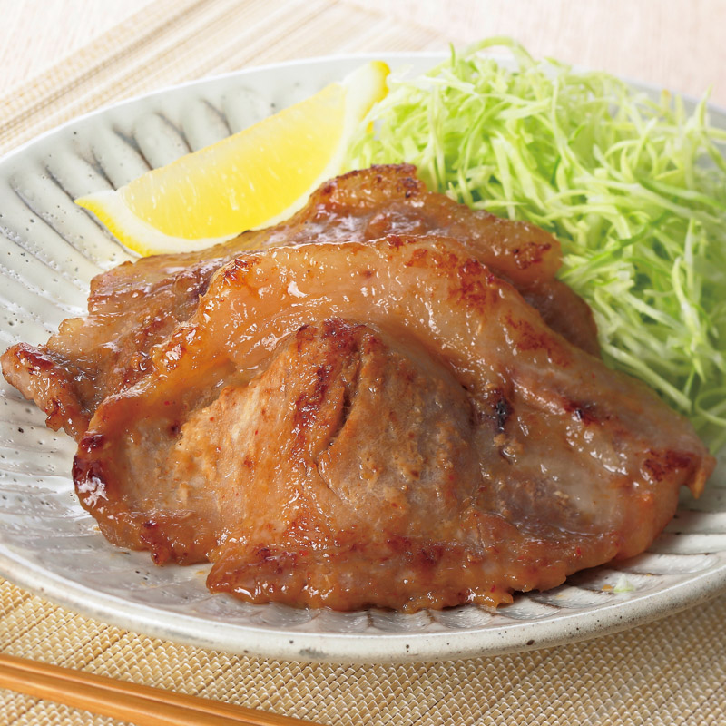 京の味付焼肉　国産豚ロース西京白味噌仕立て(46枚セット)