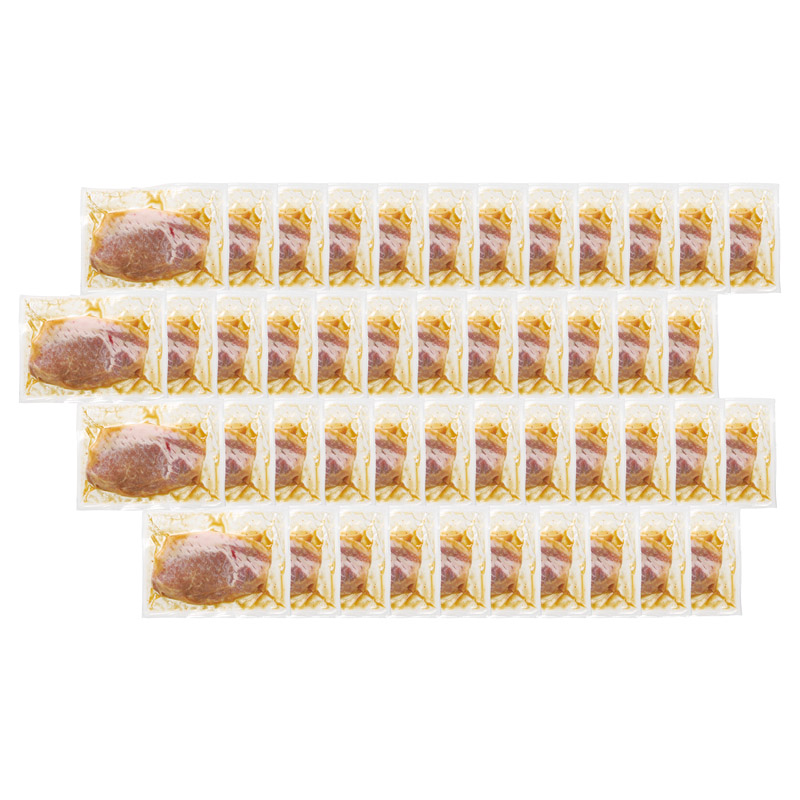 京の味付焼肉　国産豚ロース西京白味噌仕立て(46枚セット)