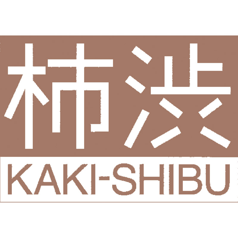 <KAKISHIBU>日本製手作り柿渋染バケツ型トートバッグ