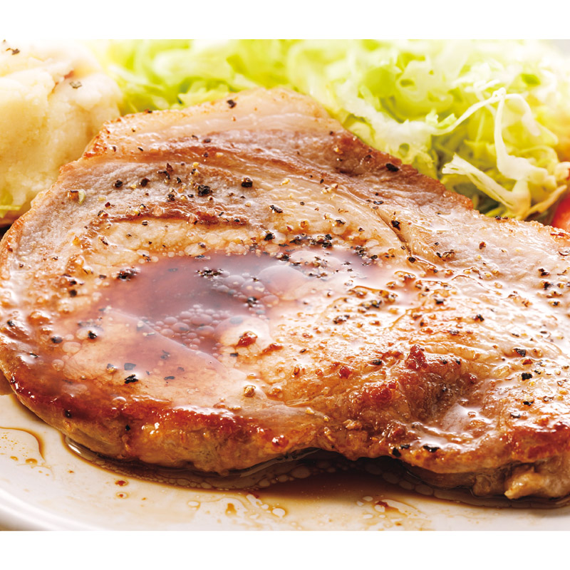 氷温R熟成肉 国産もち豚しゃぶしゃぶ&ステーキセット
