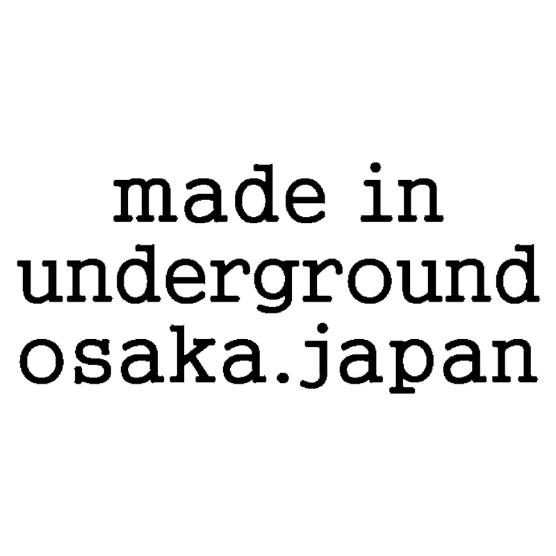 made　in　underground　osaka．japan　レディース長財布