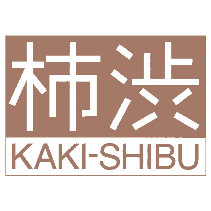 <KAKISHIBU>日本製手作り柿渋染バケツ型トートバッグ