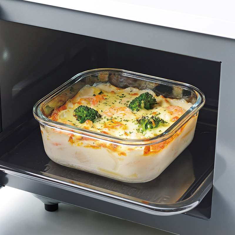 レッシュ　　耐熱ガラス容器2点セット