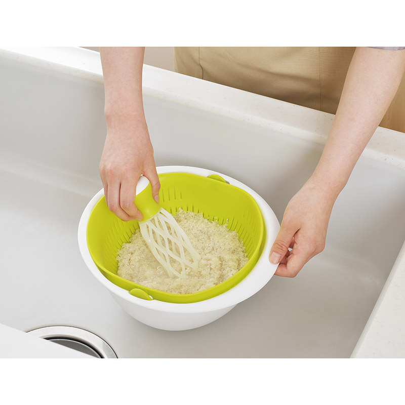 ミラくるザル･ボウル 米とぎセット